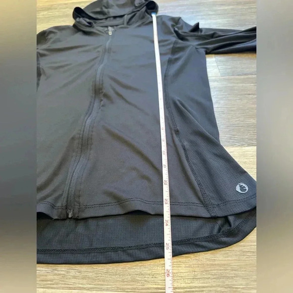 THE AMERICAN OUTDOORSMAN FOR WOMAN Black Zip Up Lightweight Jacket Size Large - Picture 10 of 10